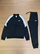 CONJUNTO PUMA POLY BASEBALL (preto/branco)