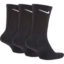 Meia Nike Cano Alto 3 Pares Preta