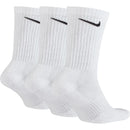 Meia Nike Cano Alto 3 Pares Branca