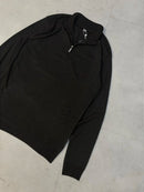 SUÉTER MEIO ZÍPER (preto)