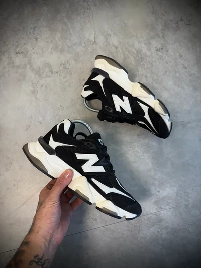 Tênis New Ballance 9060 - Preto/Branco - Premium